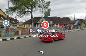 Foto eks hotel centrum dari screenshot google maps