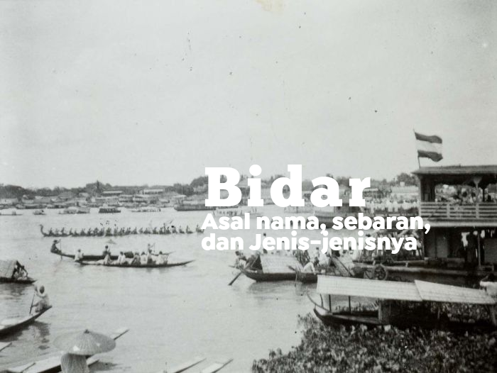 Bidar palembang sungai musi