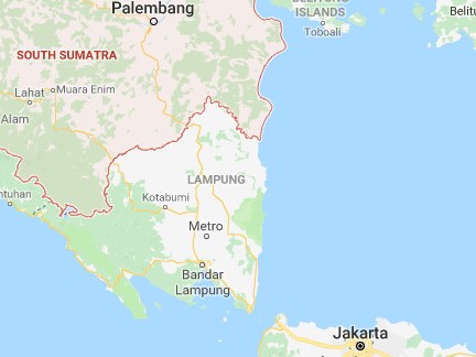 peta pesisir timur sumatera selatan